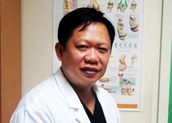 Bác sĩ Phan Vương Huy Đổng, Phó chủ tịch Hội Y học Thể dục Thể thao TP. Hồ Chí Minh 1