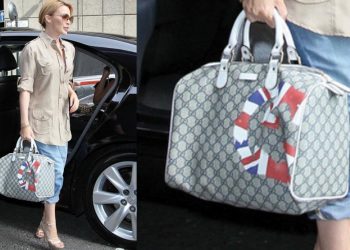 Kylie Minogue sử dụng túi Gucci Boston