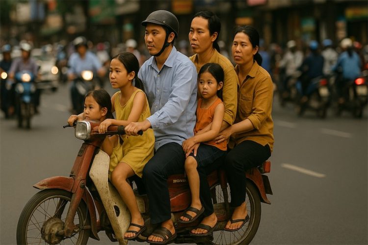 Những thứ kỳ lạ trên xe máy