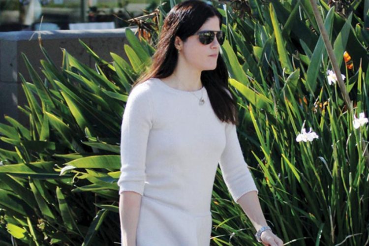 Selma Blair rất yêu thích chiếc túi Longchamp 3D
