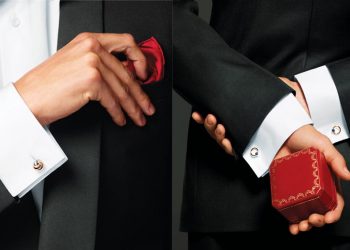 Cartier ra mắt bộ sản phẩm cài khuy áo nam cao cấp