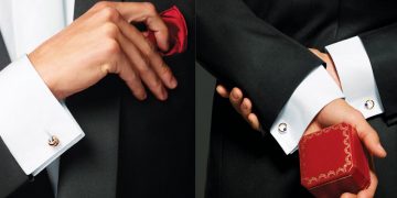 Cartier ra mắt bộ sản phẩm cài khuy áo nam cao cấp