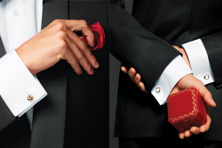 Cartier ra mắt bộ sản phẩm cài khuy áo nam cao cấp