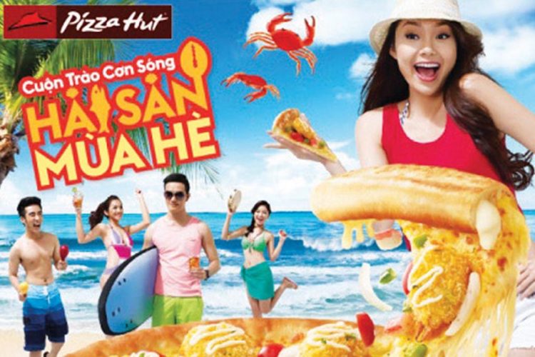 “Cuộn trào cơn sóng hải sản mùa hè” tại Pizza Hut