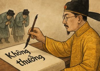 Bút phê vua Nguyễn và bài học về sự liêm chính