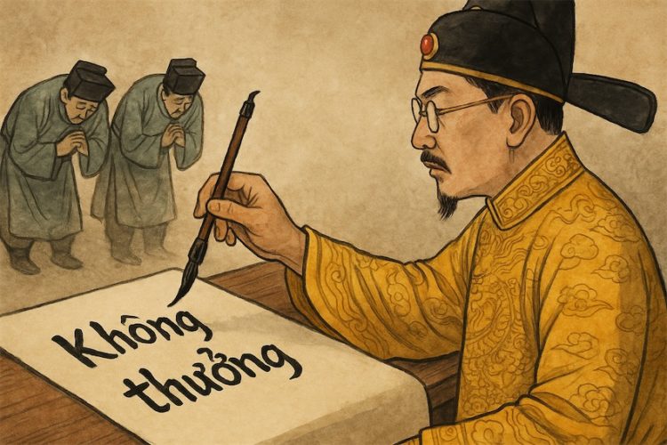 Bút phê vua Nguyễn và bài học về sự liêm chính