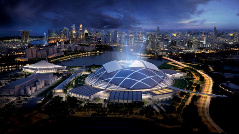 Trung tâm thể dục thể thao Singapore: giải thưởng cho công trình thể thao