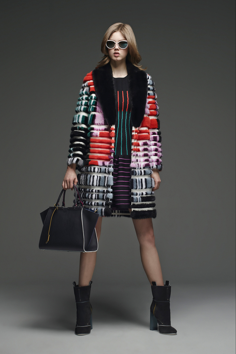 Bộ sưu tập Fendi Pre-Fall 2015 và cảm hứng từ nghệ thuật