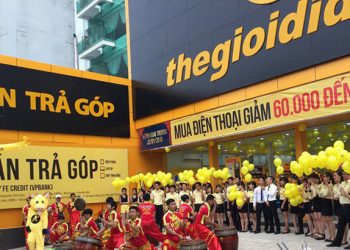 Thế Giới Di Động là nhà bán lẻ trực tuyến chiếm thị phần lớn nhất
