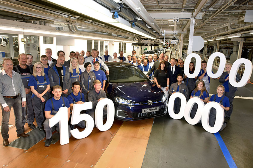 Hơn 6 triệu xe Volkswagen được xuất xưởng trên toàn cầu trong năm 2017