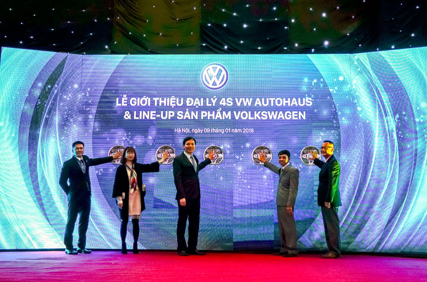 Volkswagen Việt Nam khai trương 4 đại lý chuẩn 4S trên toàn quốc