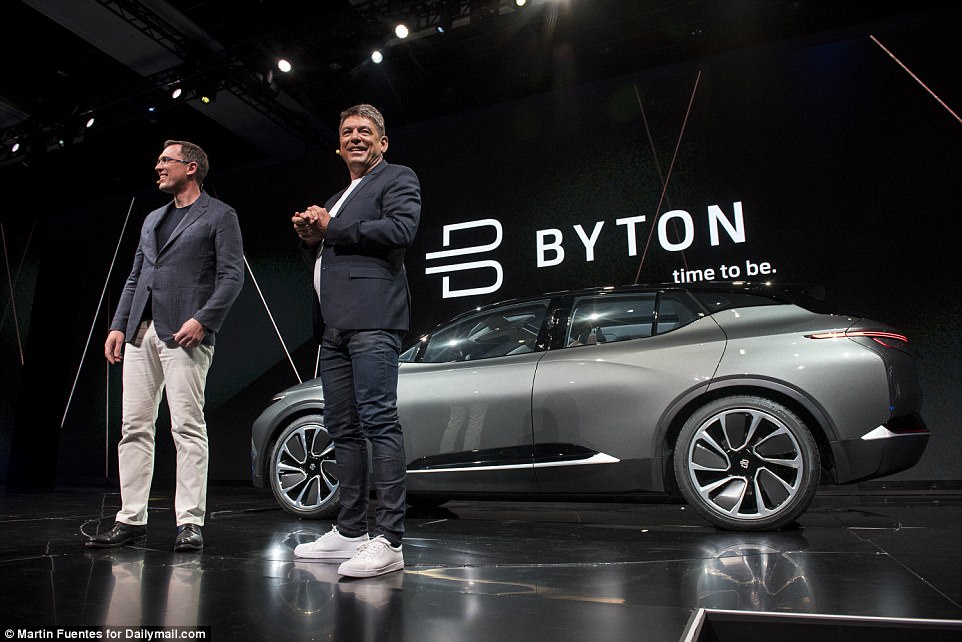 Byton đã ra mắt ý tưởng xe điện tự lái với những công nghệ cao cấp nhất tại CES 2018. 