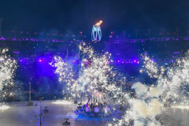 Lễ khai mạc Olympic mùa đông Pyeongchang rực rỡ và hiện đại