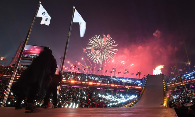 Lễ khai mạc Olympic mùa đông Pyeongchang rực rỡ và hiện đại