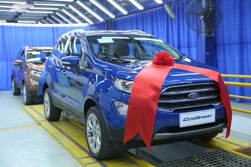 Ford trình làng mẫu xe EcoSport 2018 tại Việt Nam