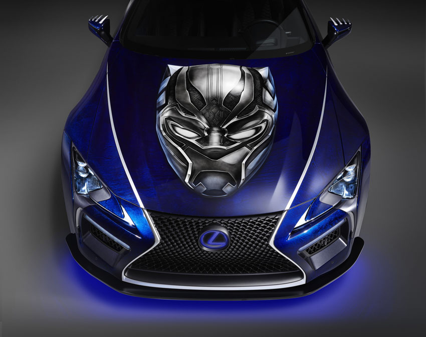 Lexus và hãng phim Marvel Studio hợp tác trong bộ phim bom tấn Black Panther