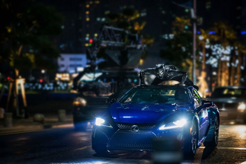 Lexus và hãng phim Marvel Studio hợp tác trong bộ phim bom tấn Black Panther