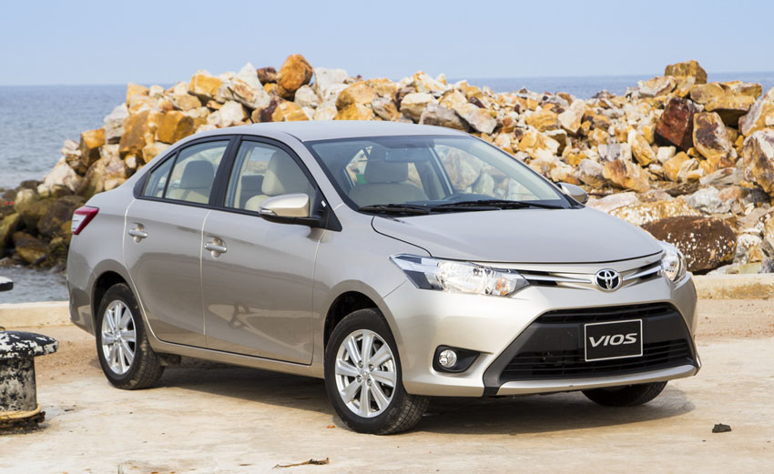 Toyota Vios tiếp tục dẫn đầu số lượng xe bán ra trong tháng 1/2018