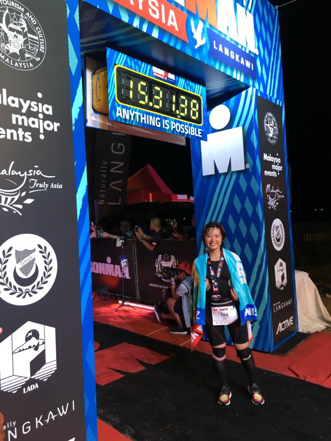 Cô gái “hạt tiêu” chinh phục Ironman 140.6