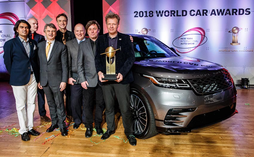 Range Rover Velar đoạt giải thưởng World Car Design of the Year 2018