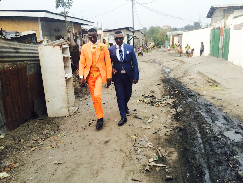 Những quý ông thời trang ở Congo đói nghèo