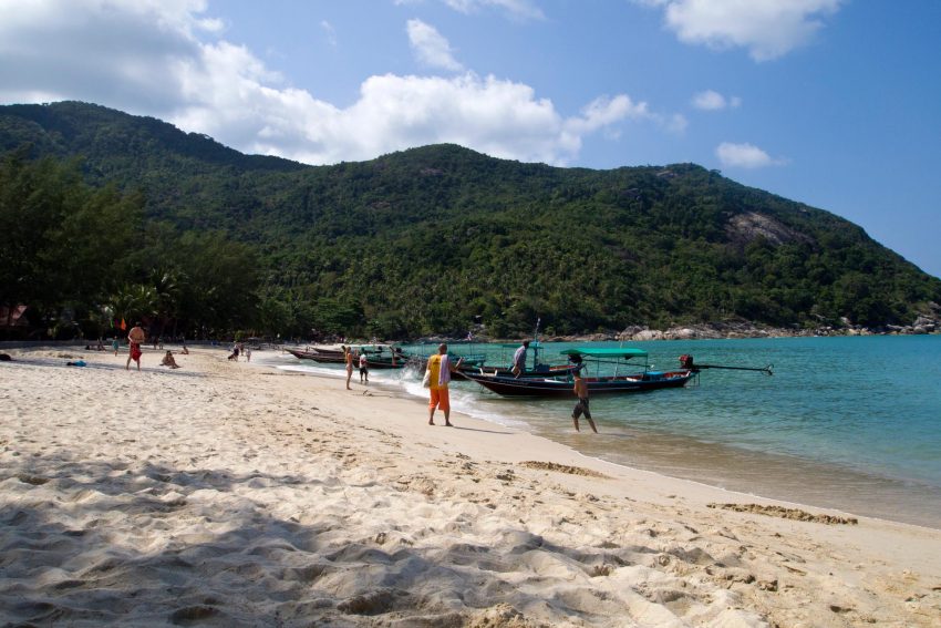 Bãi biển Bottle, thuộc đảo Koh Phangan, Thái Lan