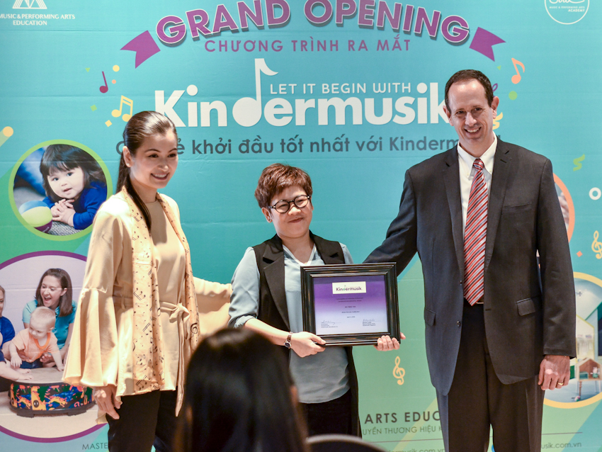 Kindermusik - chương trình giáo dục âm nhạc dành cho trẻ nhỏ đầu tiên tại Việt Nam chính thức ra mắt