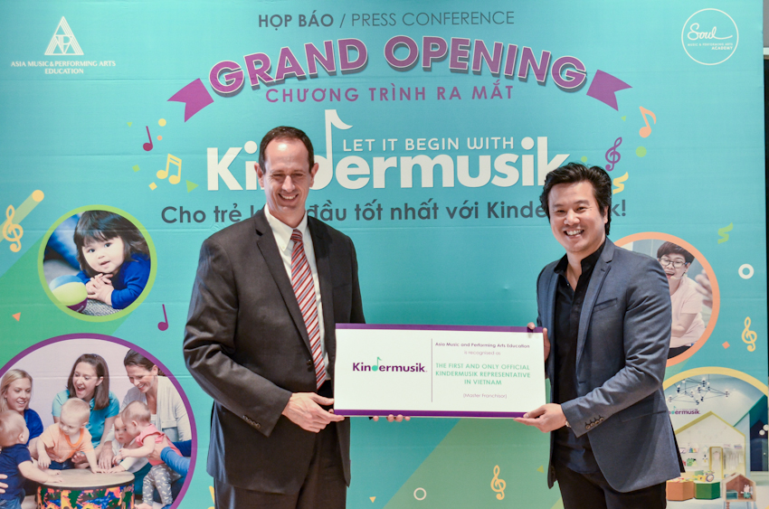 Kindermusik - chương trình giáo dục âm nhạc dành cho trẻ nhỏ đầu tiên tại Việt Nam chính thức ra mắt