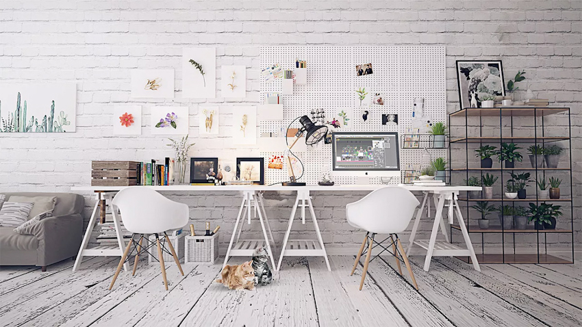 50 ý tưởng thiết kế phòng làm việc tại nhà hiện đại, phong cách và truyền cảm hứng
