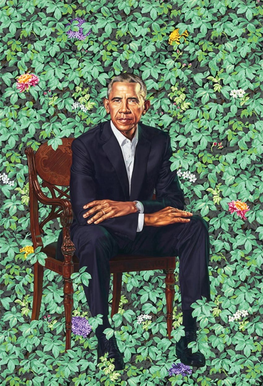 Hai tranh chân dung nhà Obama