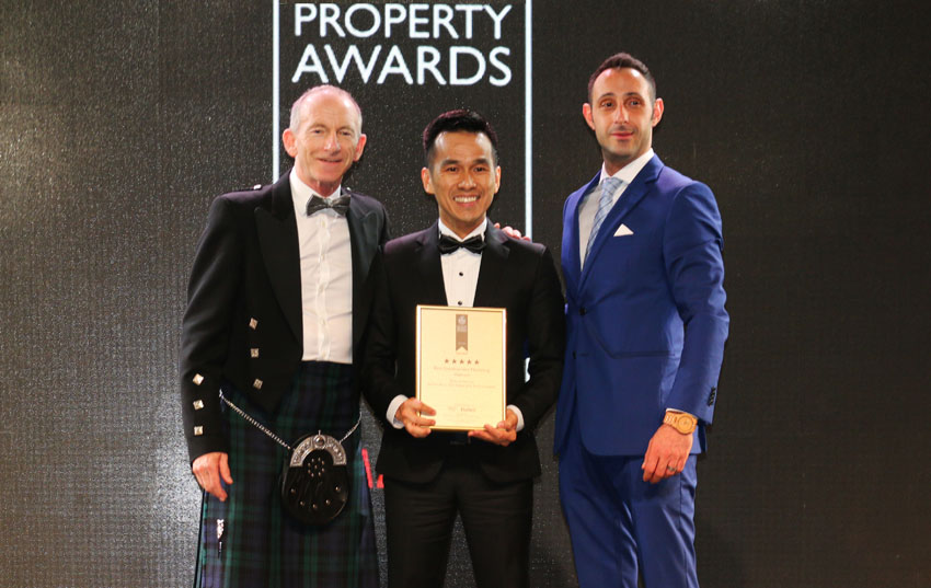 Công ty BĐS Tiến Phước nhận giải thưởng Asia Pacific Property Awards 2018