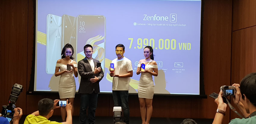 ZenFone 5 thế hệ mới chính thức ra mắt tại Việt Nam 