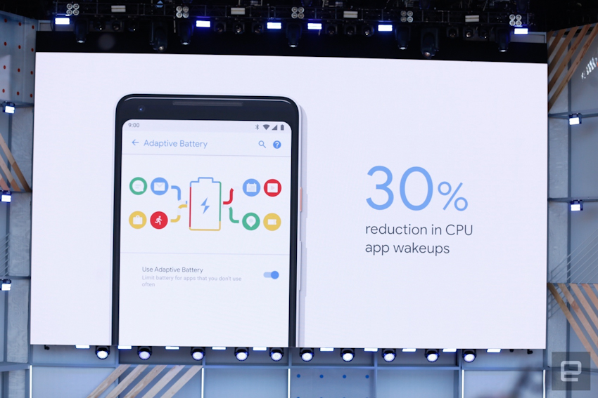 Android P sẽ có chế độ Adaptive Battery tiết kiệm pin hơn