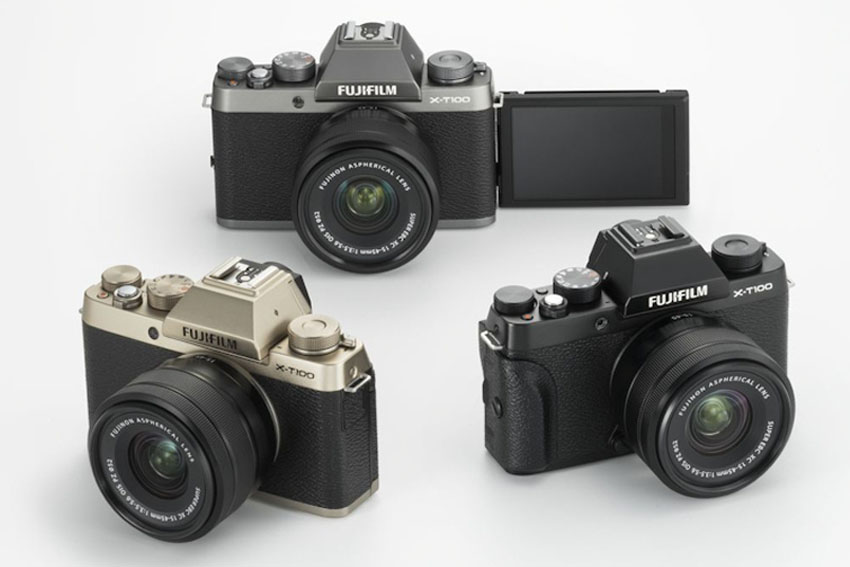 Fujifilm X-T100 chính thức ra mắt, màn hình xoay lật, cảm biến 24.2MP
