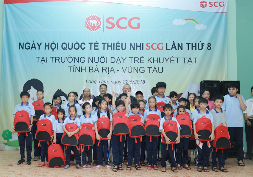 SCG mang Ngày hội Quốc tế Thiếu nhi đến với trẻ em khuyết tật Tỉnh Bà Rịa Vũng Tàu 