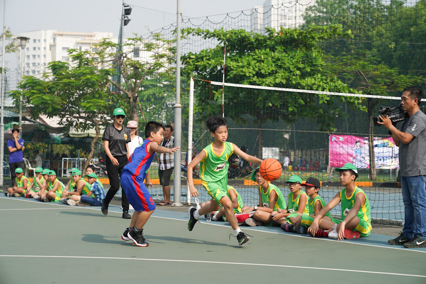 Giải bóng rổ Festival trường học Tp.HCM - Cúp MILO 2018 thu hút 120 đội tranh tài