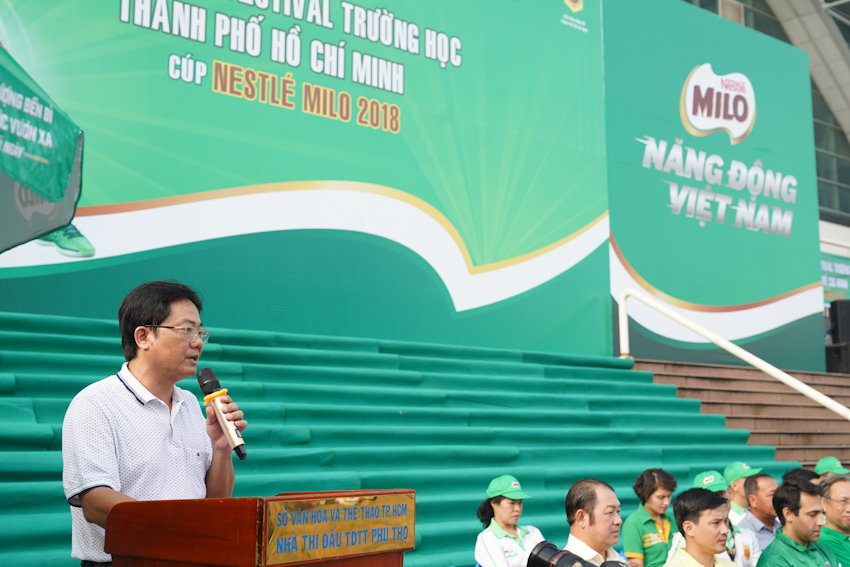 Giải bóng rổ Festival trường học Tp.HCM - Cúp MILO 2018 thu hút 120 đội tranh tài