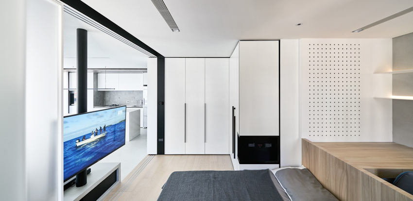 Bố trí nội thất tối giản cho không gian sống an yên với diện tích nhỏ chỉ 50m2