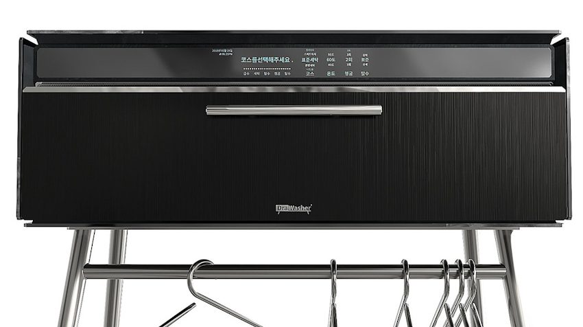 Drawasher, chiếc máy giặt với thiết kế sang trọng, nhỏ gọn