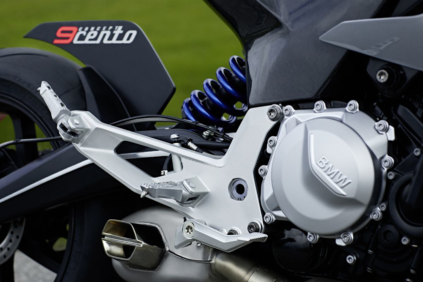  BMW 9cento Concept: motocicleta de estilo sport touring, motor de 850 cc