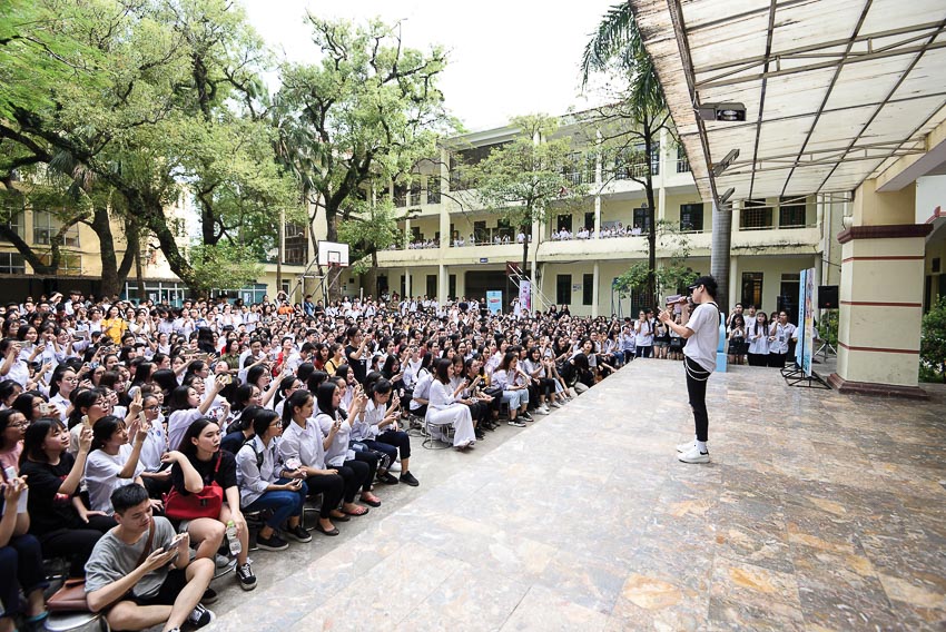 Hàng chục ngàn học sinh Hà Nội tham dự “VTM Tour 2018 - Chào hè sôi động”