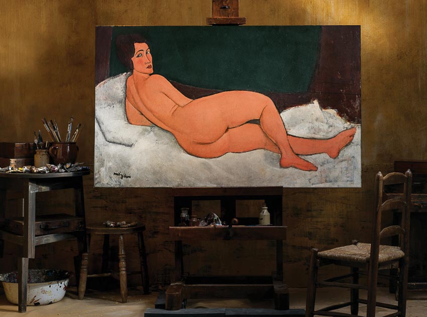 Những tranh khỏa thân cao giá nhất của Modigliani