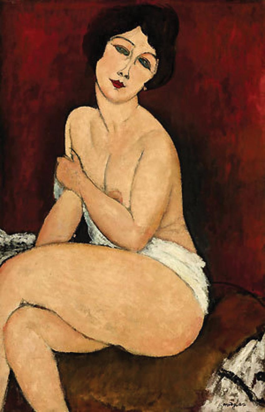 Những tranh khỏa thân cao giá nhất của Modigliani
