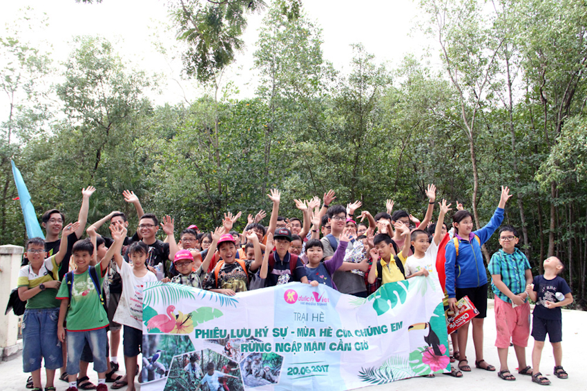 Du lịch Việt tổ chức trại hè miễn phí cho trẻ em