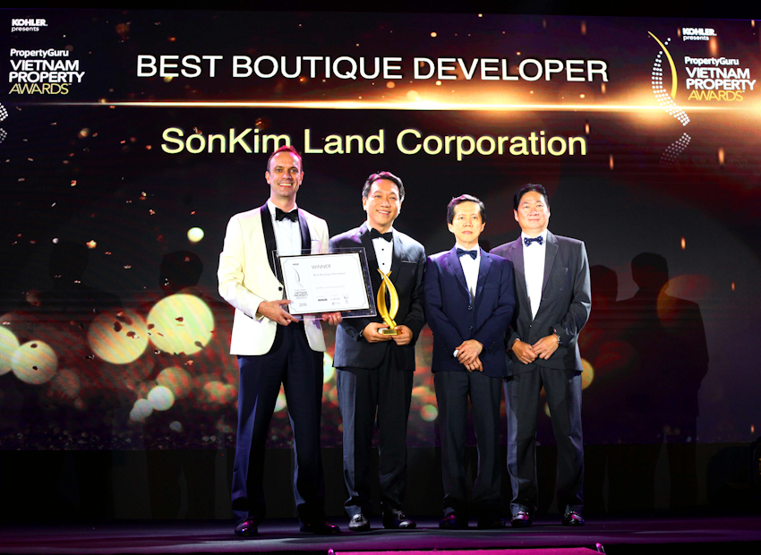 SonKim Land được vinh danh “Nhà phát triển bất động sản xuất sắc nhất dòng Luxury Boutique
