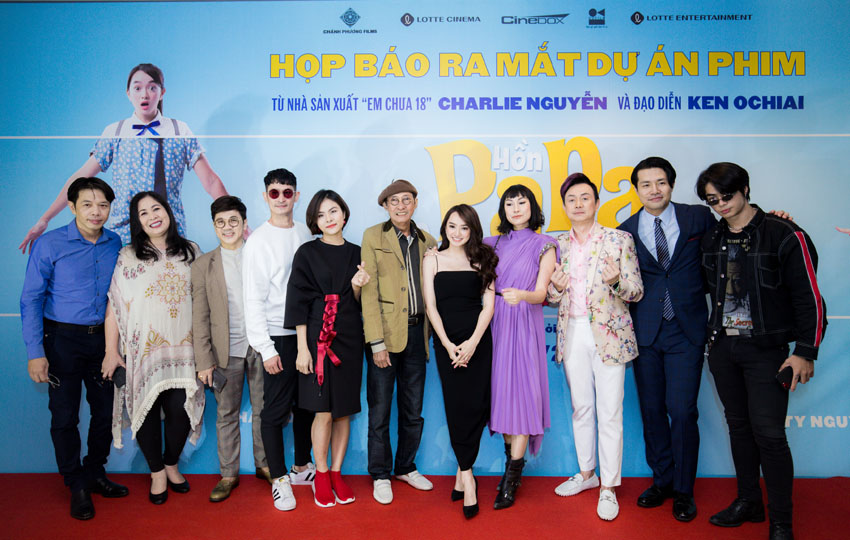 Thái Hòa và Kaity Nguyễn trở thành cha con trong phim mới