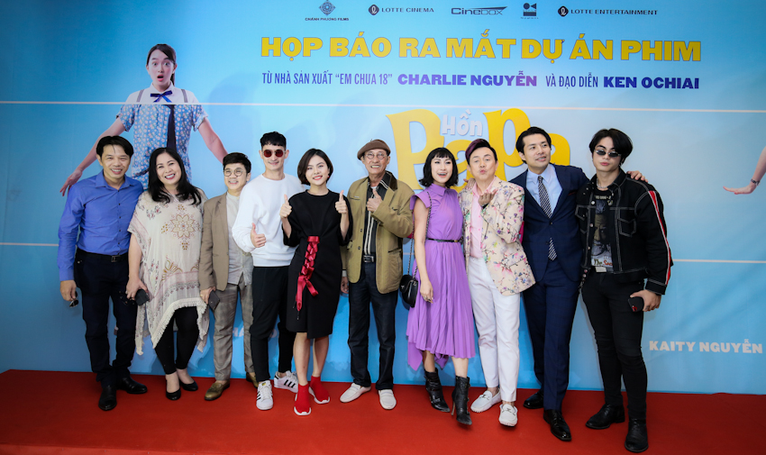 Thái Hòa và Kaity Nguyễn trở thành cha con trong phim mới