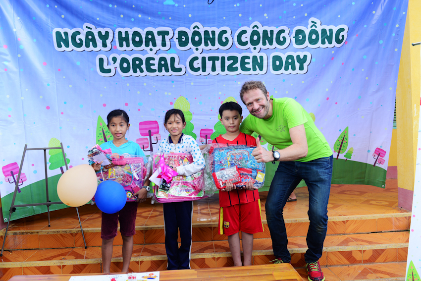 Người dân xã Suối Rao vui đón Ngày cộng đồng năm 2018 của L’Oréal