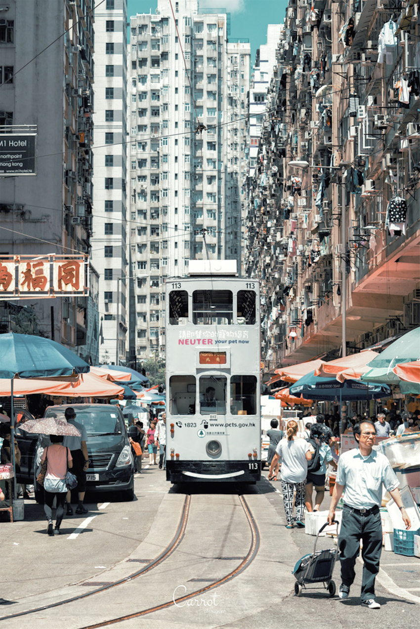 Vẻ đẹp hoài cổ của những chiếc xe điện trăm năm tuổi của Hongkong
