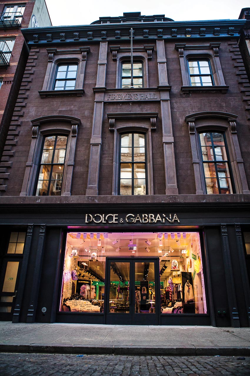 Boutique mới của Dolce & Gabbana tại New York
